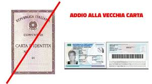 Carta d'identità cartacea